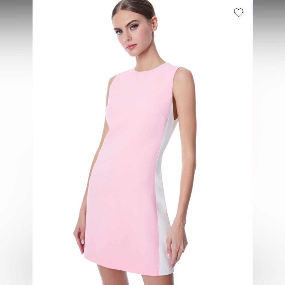 NWT Alice + Olivia Coley Side Panel Dress